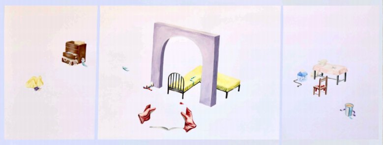 Şevval Aksu, In the Same Room as the Image &mdash; The three parts together